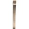 Ekena Millwork Thorton Slat Smooth Bracket, Douglas Fir, 3 1/2"W x 26"D x 38"H BKT04X26X38THR06SDF - alternate 4
